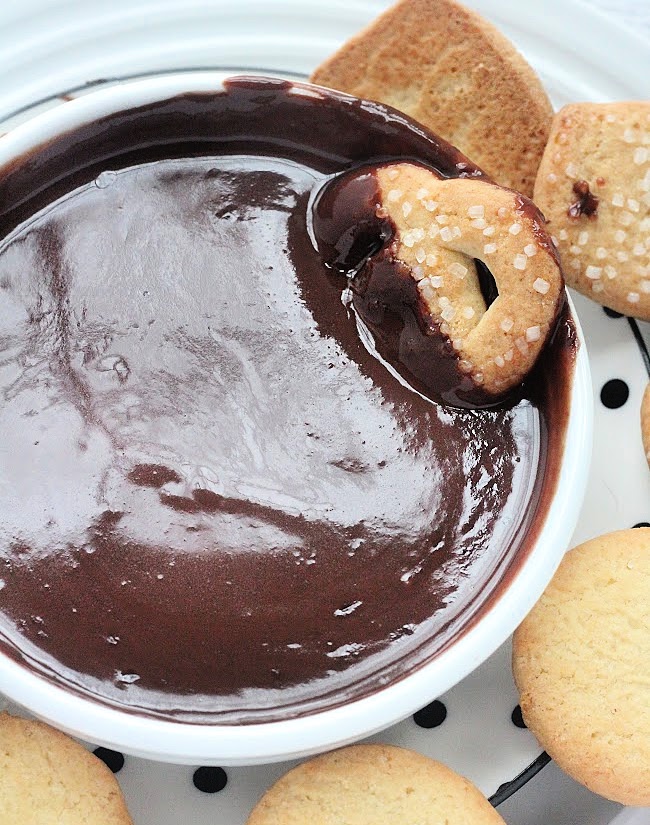 Three Ingredient Chocolate Dip- Big Green House