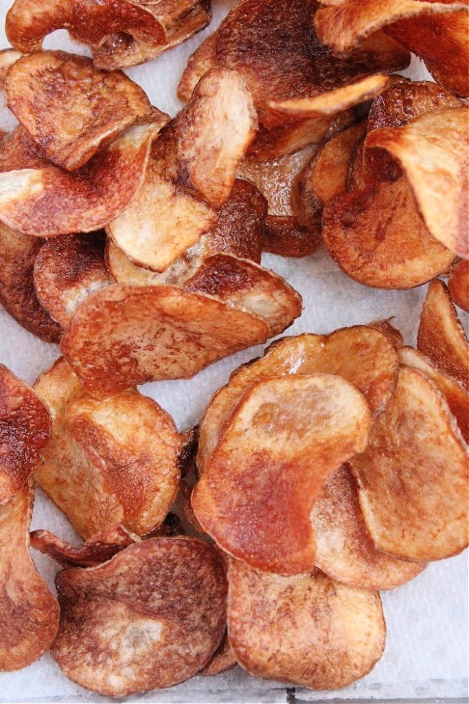 Homemade Potato Chips- Big Green House