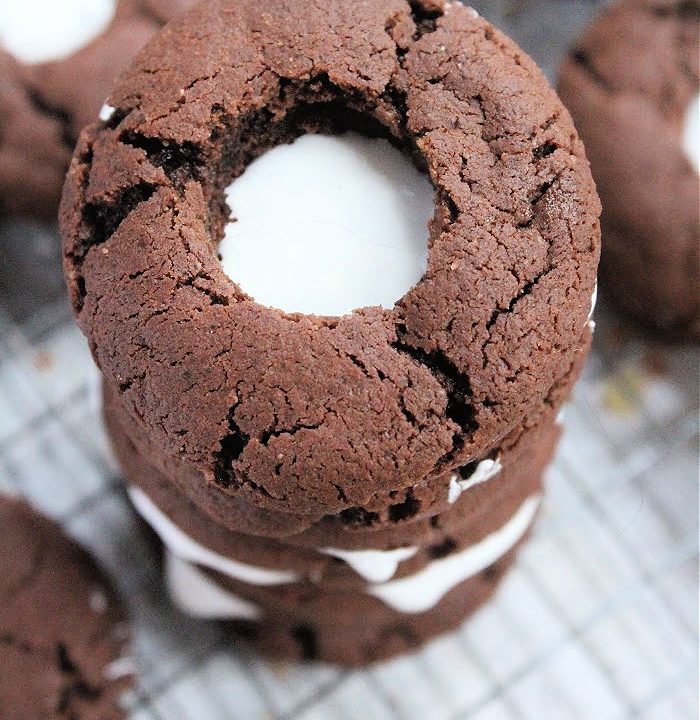 Chocolate Marshmallow Cutout Cookies- Big Green House