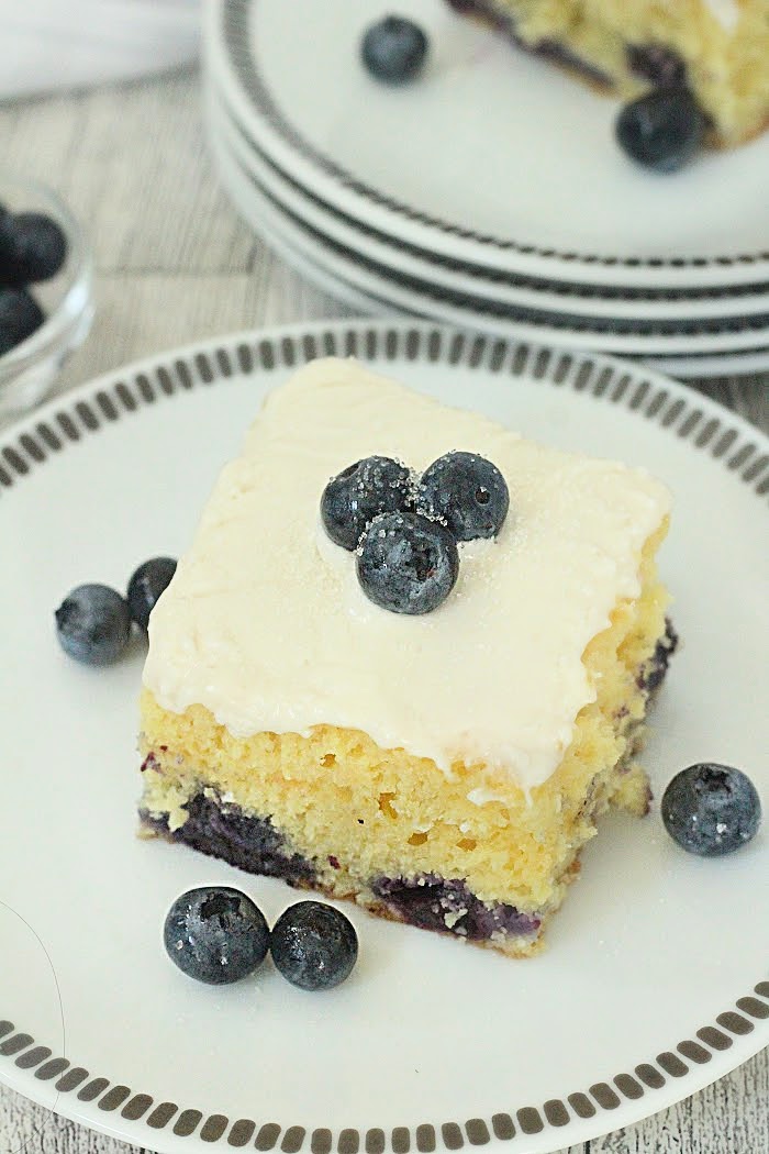 Blueberry Buttermilk Cake- Big Green House