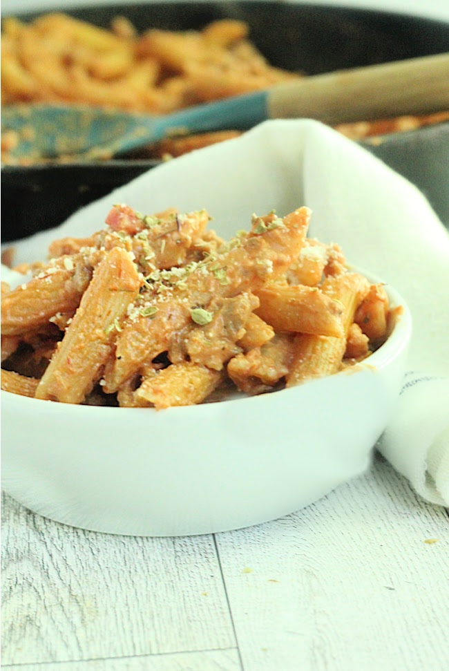Creamy Penne Pasta- Big Green House