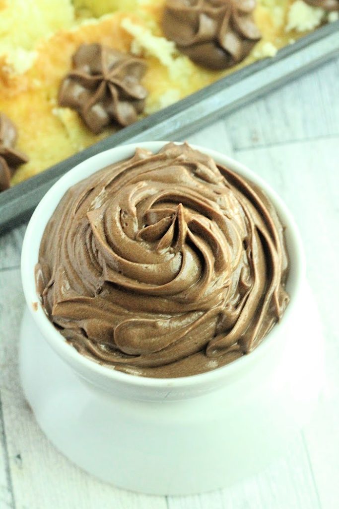 Chocolate Ernmine (Cooked Flour) Frosting
