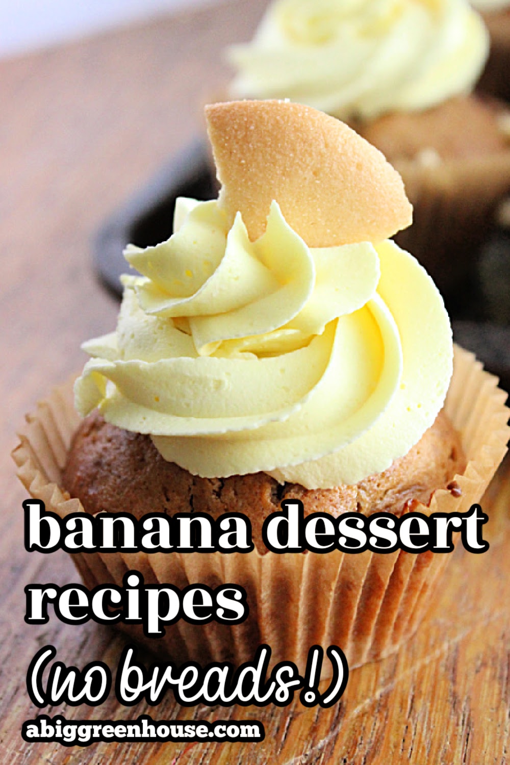 10 Banana Desserts- -No Bread Included